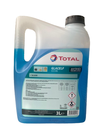 Total Glacelf Eco Bs Mavi Antifriz 3 LT